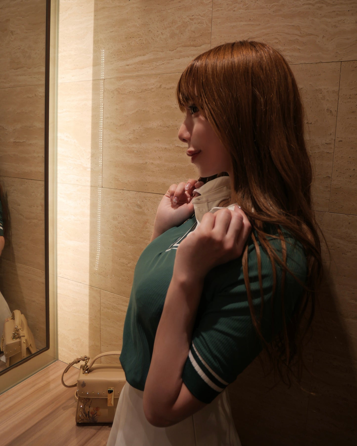 Lady ポロシャツ（Moss Green）