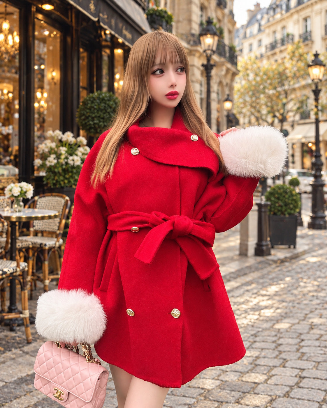 Rouge Ceriseドールコート