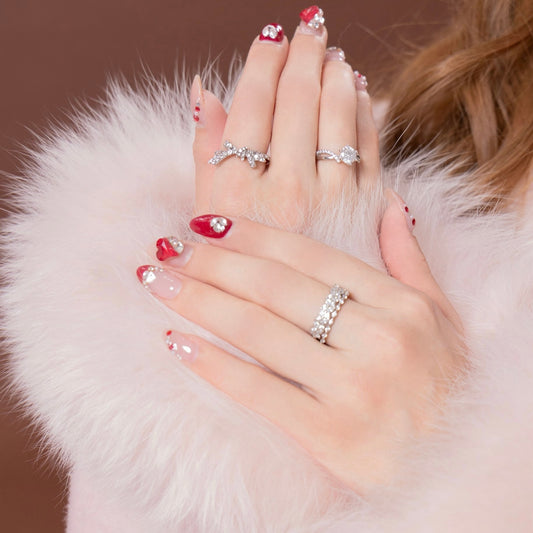 Ruban d’amourリング＆Éclat solitaireリング（セット）20%OFF