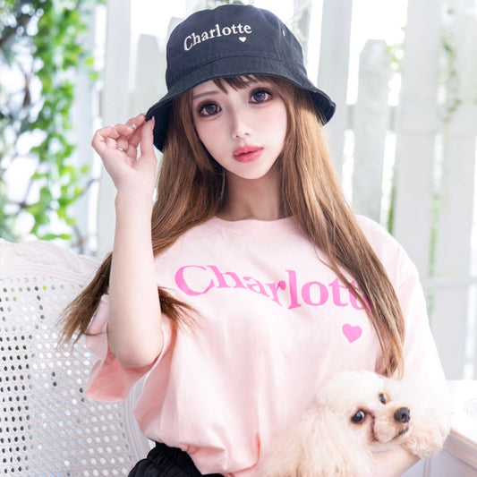 Charlotteロゴ バケハ(ブラック)