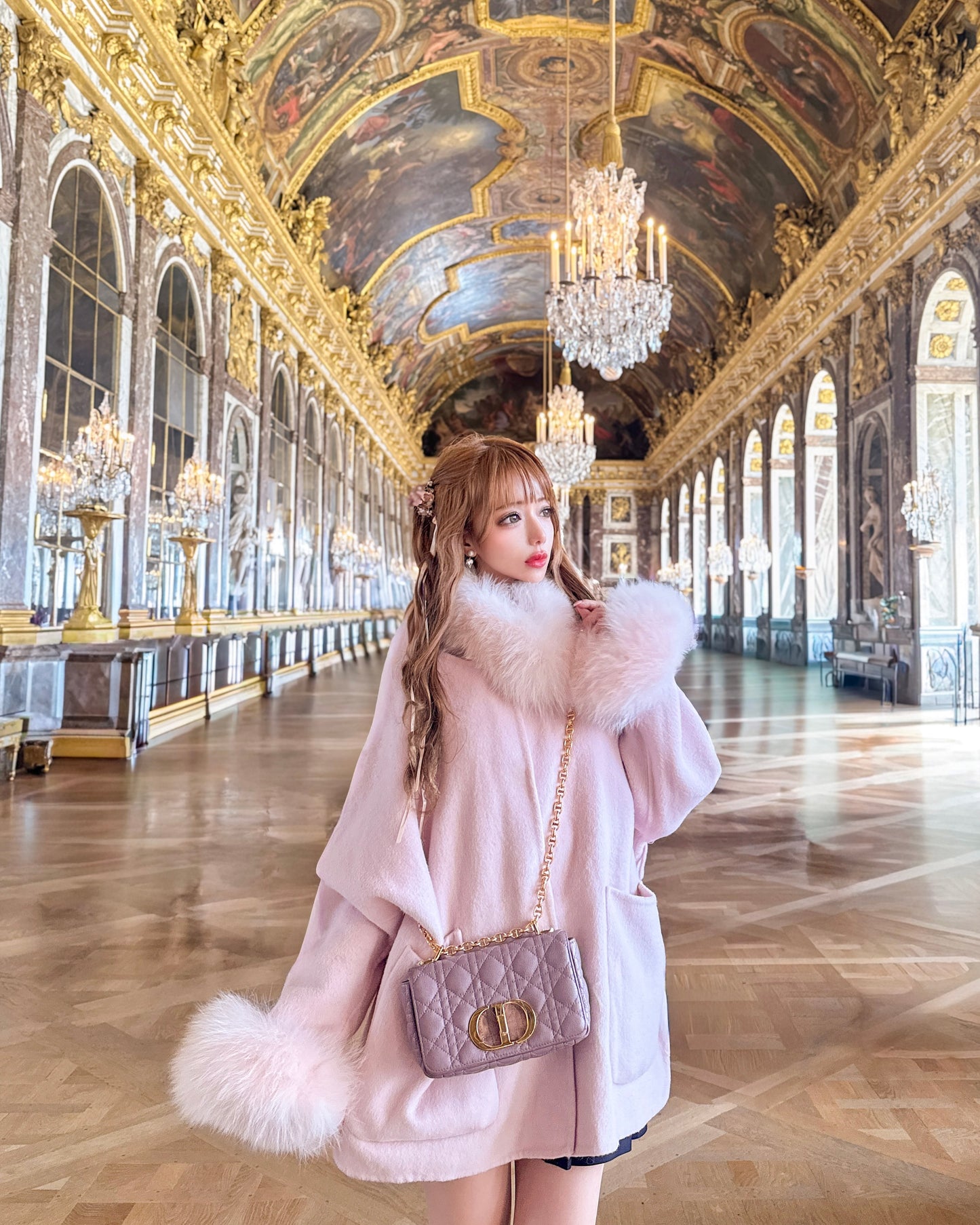 【受注販売】 Charlotte ドールファーコート