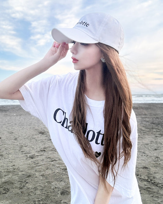 Charlotteロゴキャップ(ホワイト)