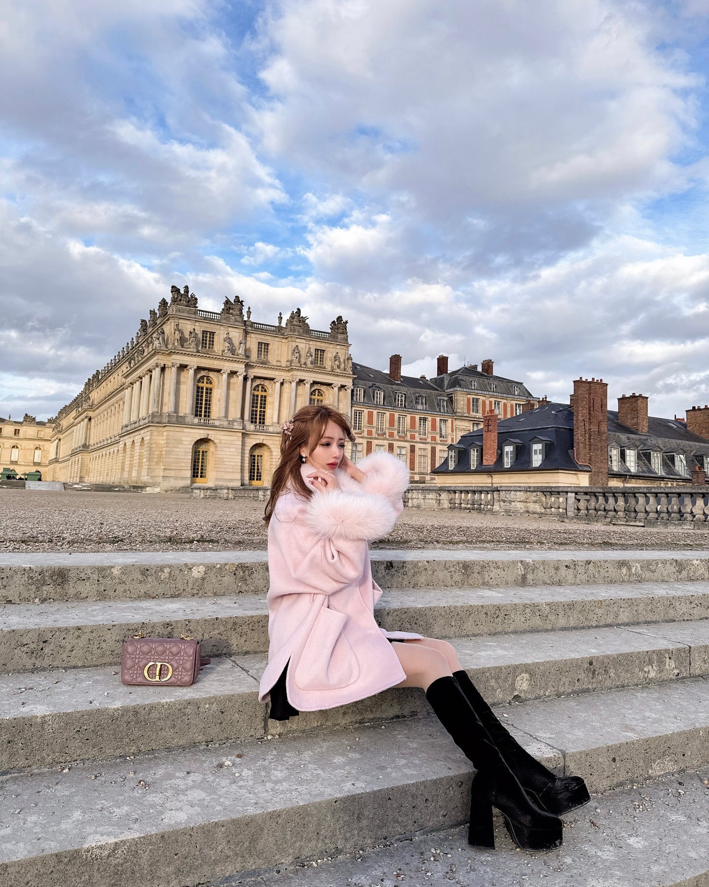 【受注販売】 Charlotte ドールファーコート