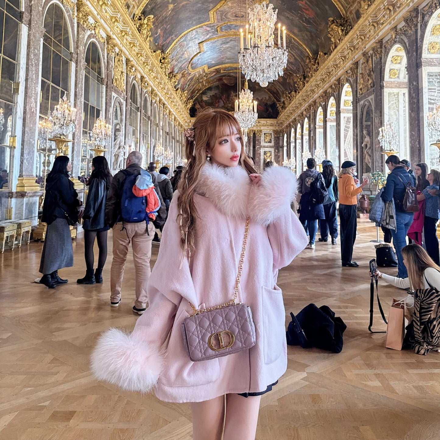 【受注販売】 Charlotte ドールファーコート